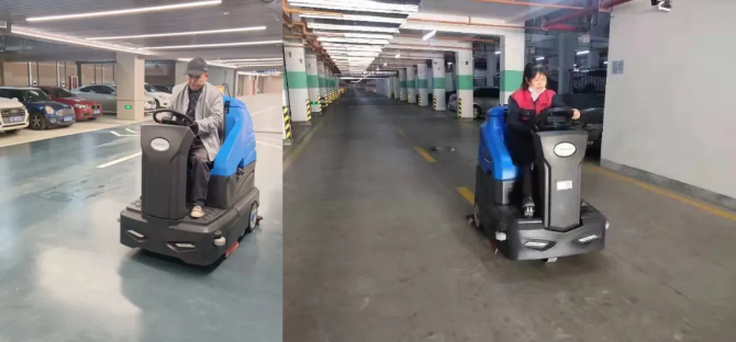 全自動(dòng)洗地機(jī)的操作使用說明