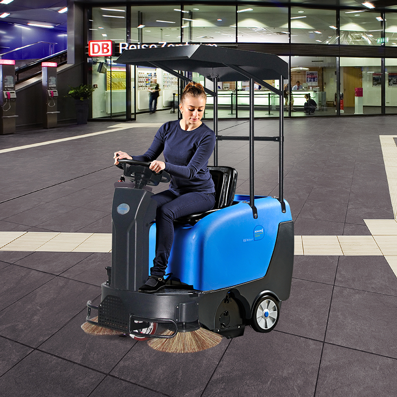 如何延長駕駛式掃地機(jī)電瓶的使用壽命