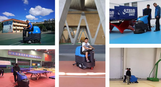 為競技助力，為運(yùn)動護(hù)航 | 容恩助力體育場館地面清潔維護(hù)