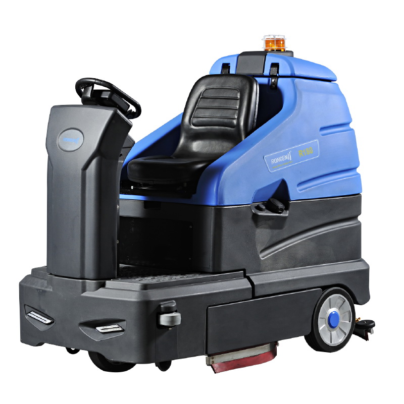 駕駛式洗地機，讓我們享受工作的快樂