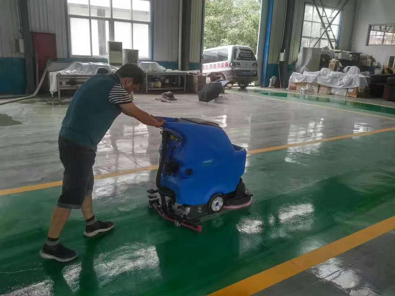 車間水泥地面油污該怎么處理？