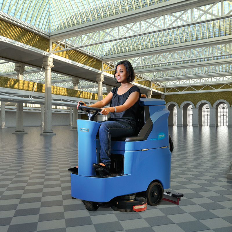 在使用洗地機過程中電機過熱該怎么處理。