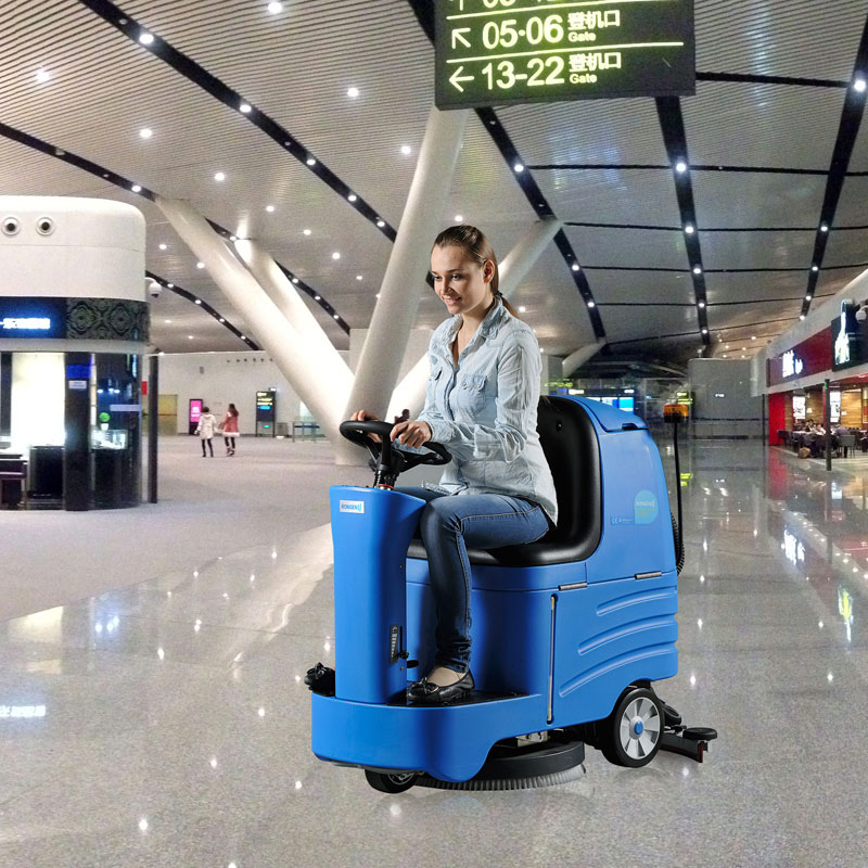 容恩全自動(dòng)駕駛式洗地車(chē)給你不一樣的清潔感受